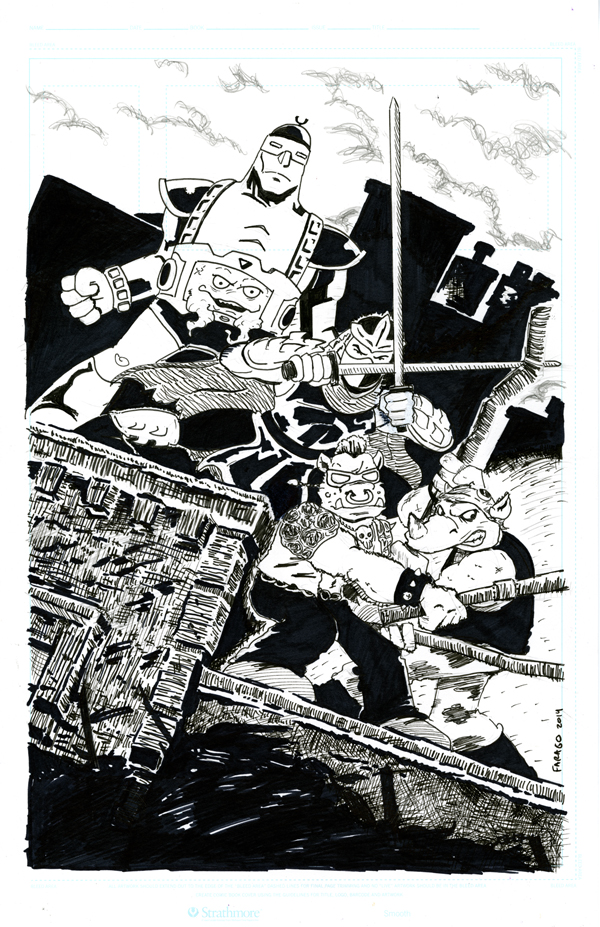 TMNT Villains Commission